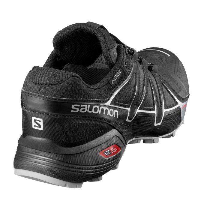 Salomon SPEEDCROSS VARIO 2 GTX トレイルランニングシューズ メンズ 黒 | JP-8954SGH